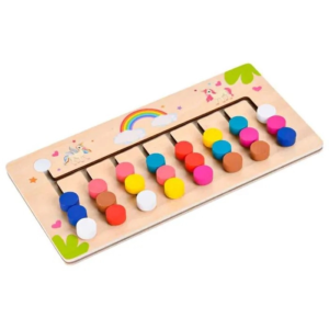 Joc Montessori de logica din lemn