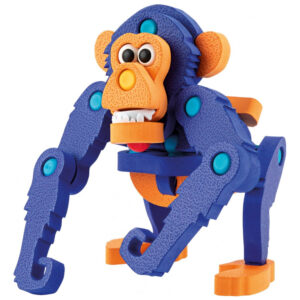 Puzzle 3D, gorila din spuma - 52 piese