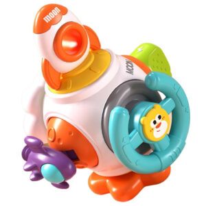 Jucarie pentru motricitate, Racheta Moon, Montessori