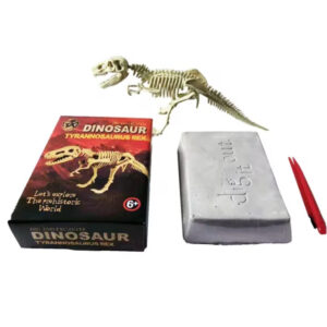 Joc educativ de arheologie, descopera fosila de Dinosaur, Tyrannosaurus