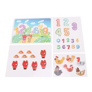 Carte cu activitati educative, Invata Cifrele