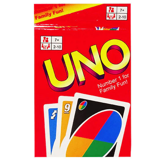 Set carti de joc UNO, 2-10 Jucatori, 7 ani+