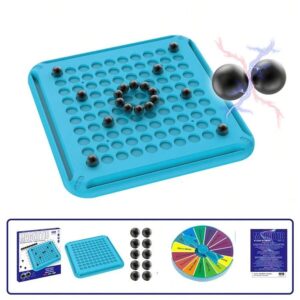 Joc de strategie, magnetic cu bile, pentru adulti si copii