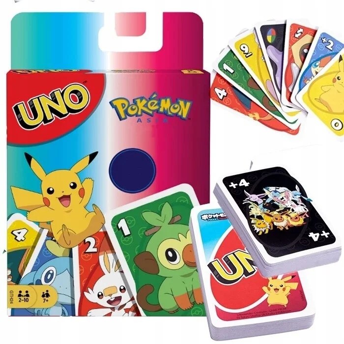 Joc de carti uno pokemon original pentru copii si adulti distractie garantata - imagine 3