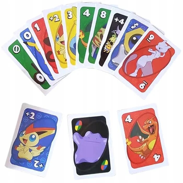 Joc de carti uno pokemon original pentru copii si adulti distractie garantata - imagine 4