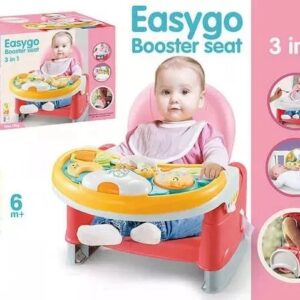 Scaun de masa portabil si centru de activitati Easygo 3 in 1 pentru bebelusi