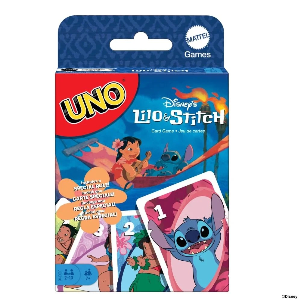 Joc de carti uno lilo si stitch distractie tropicala pentru intreaga familie - imagine 2
